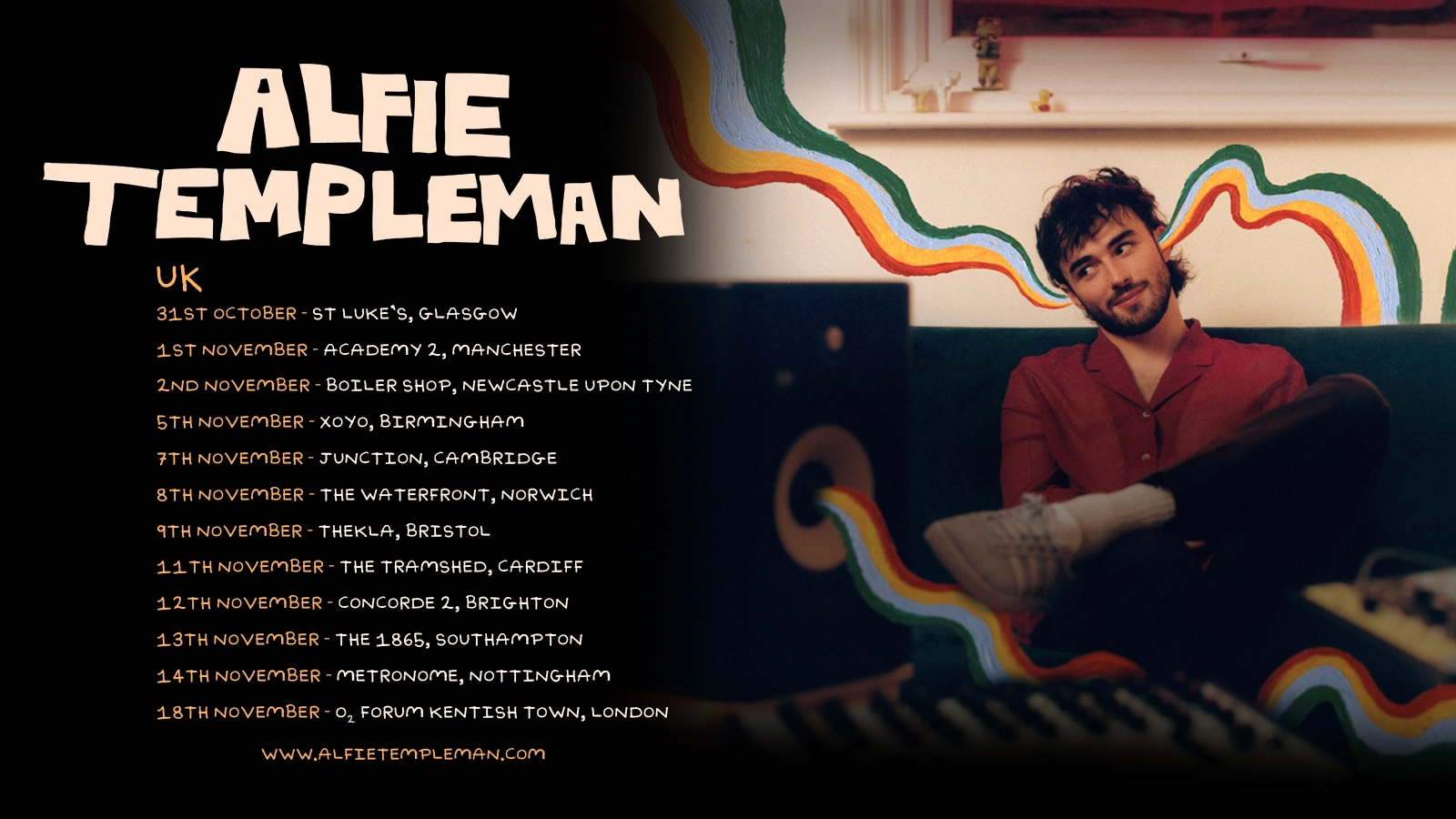 Alfie Templeman at O2 Forum Kentish Town Tickets