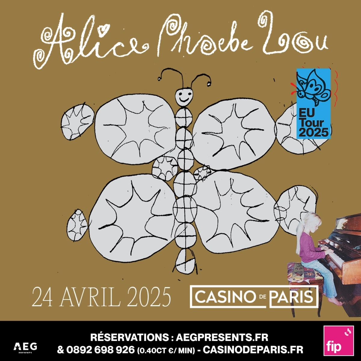 Billets Alice Phoebe Lou (Casino de Paris - Paris)