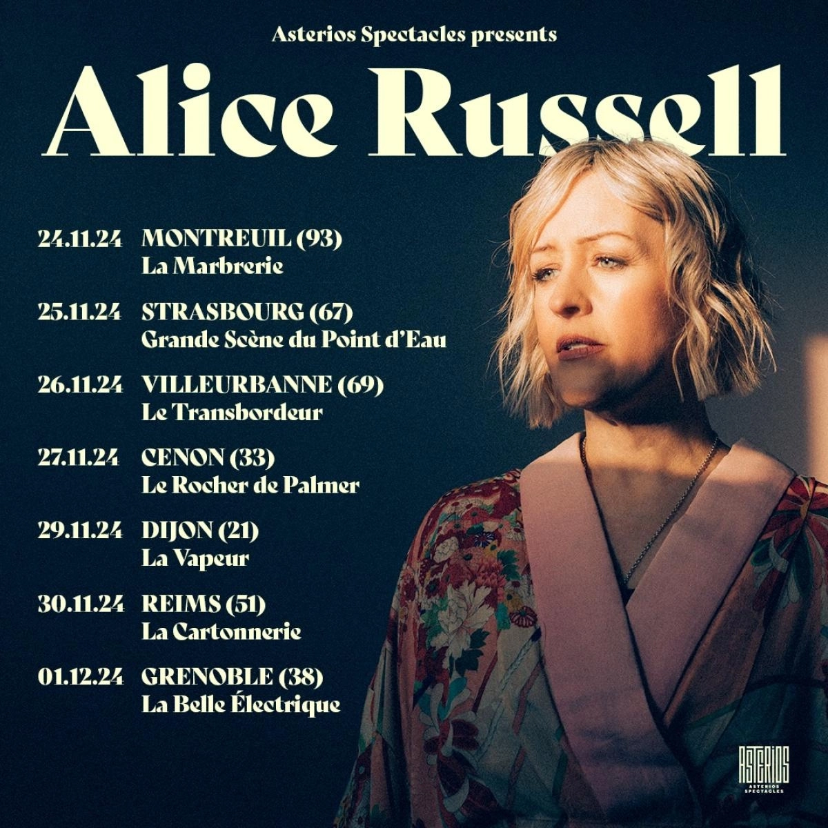 Alice Russell en Le Point d'Eau Ostwald Tickets