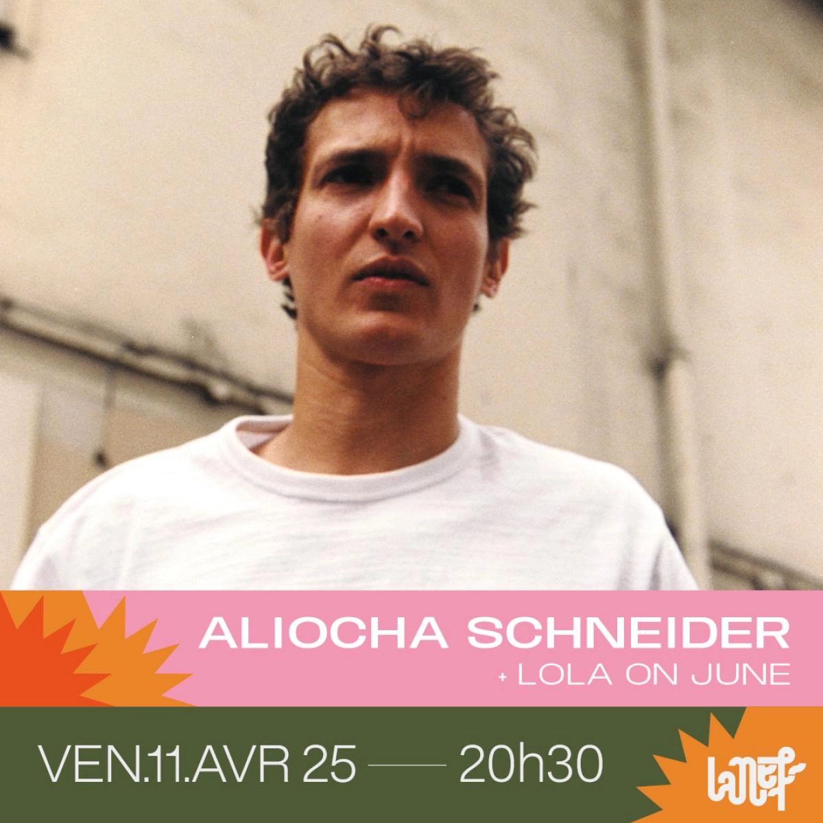 Aliocha Schneider at La Nef Tickets