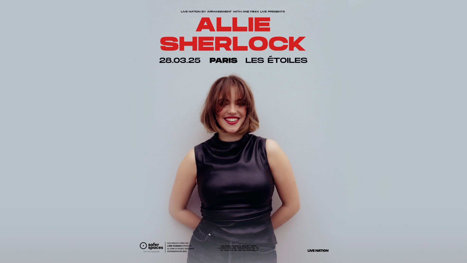 Allie Sherlock en Les Etoiles Tickets