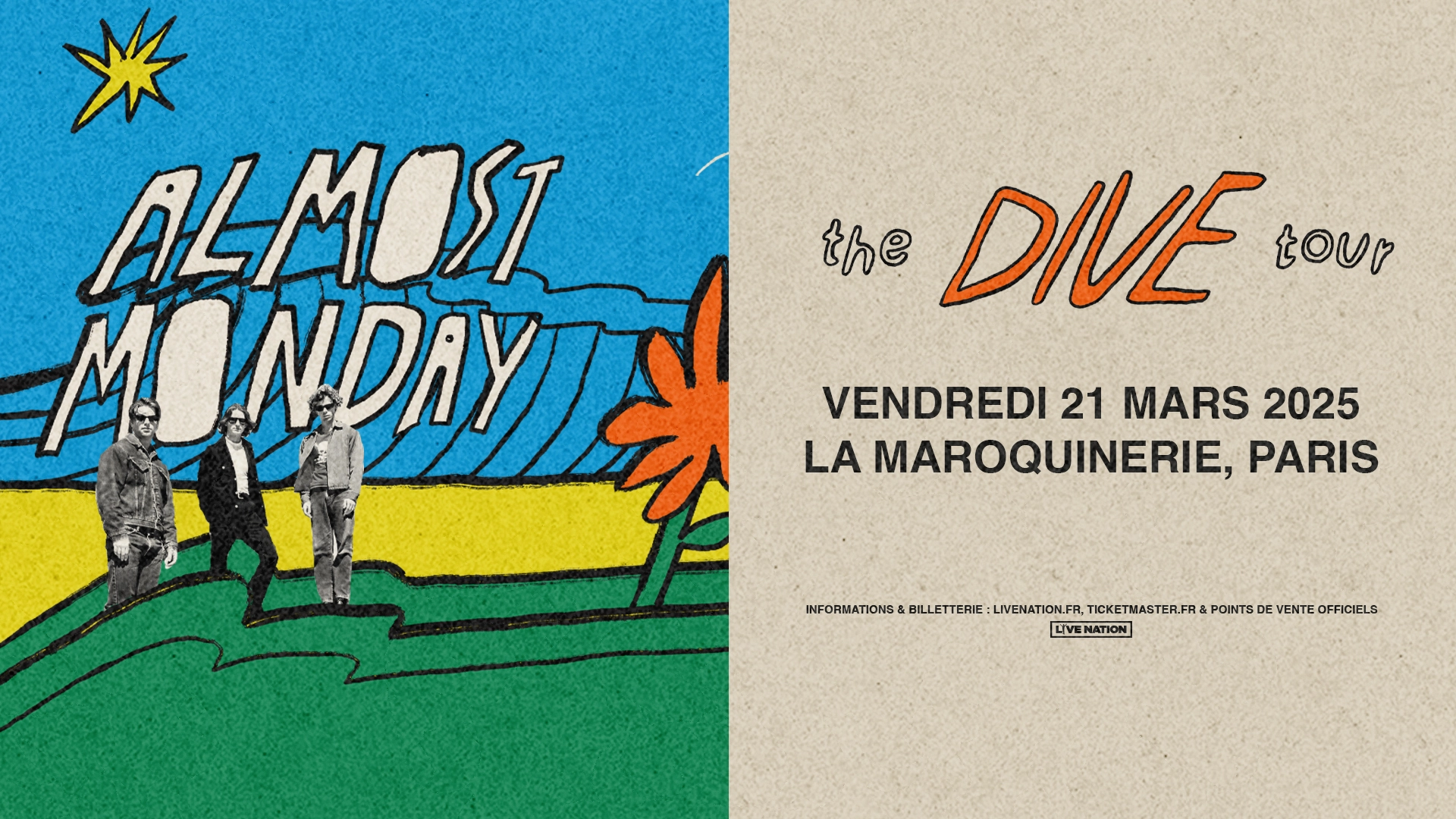 Almost Monday at La Maroquinerie Tickets