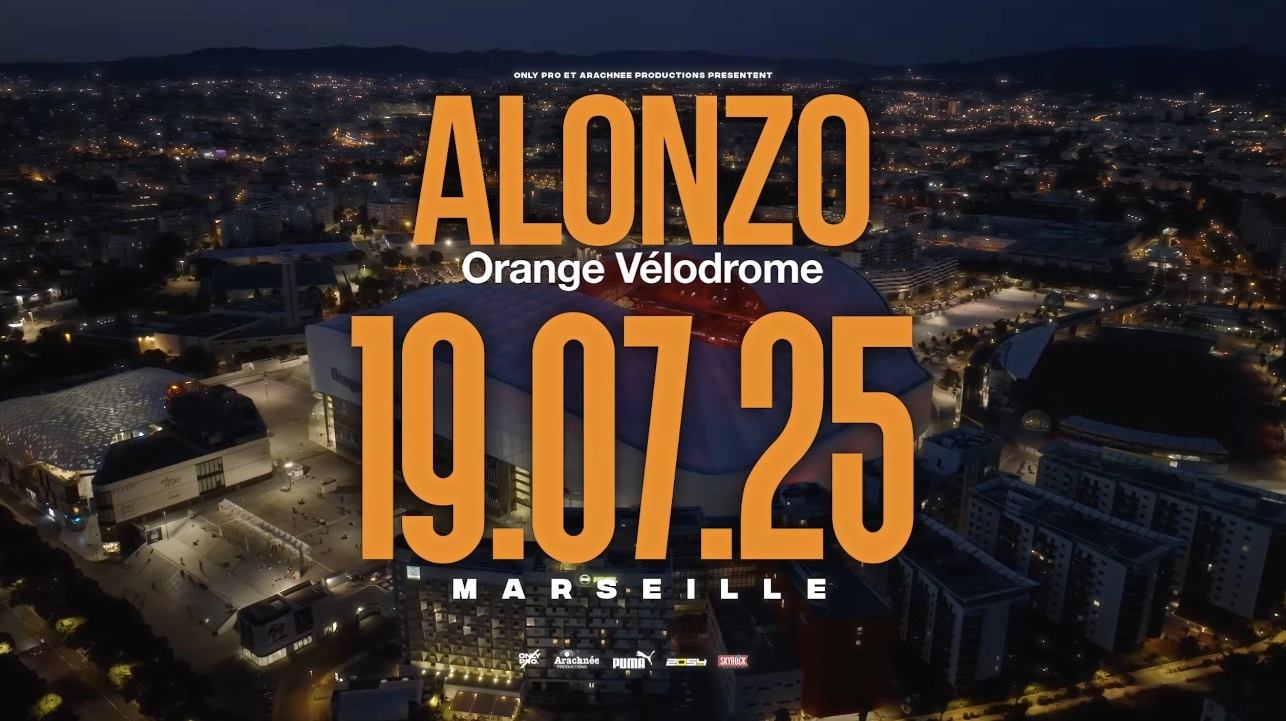 Concert Alonzo à Marseille (Orange Velodrome) du 19 juillet 2025