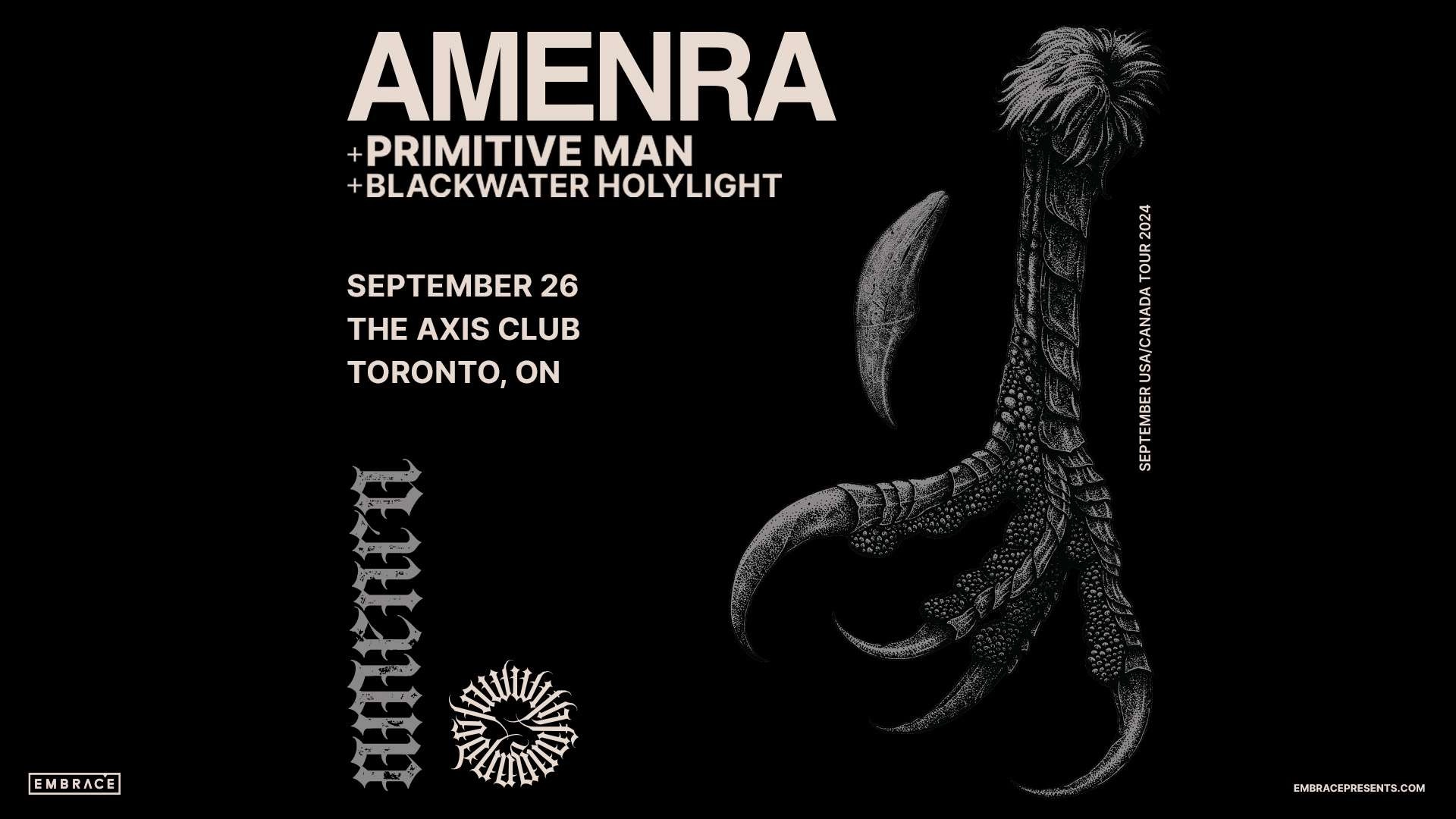 Amenra at The Axis Club Tickets