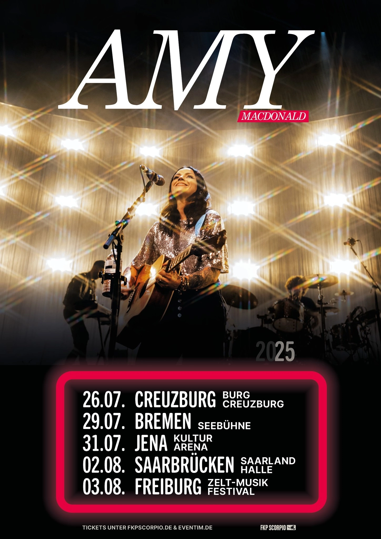 Amy Macdonald al Saarlandhalle Saarbrücken Tickets