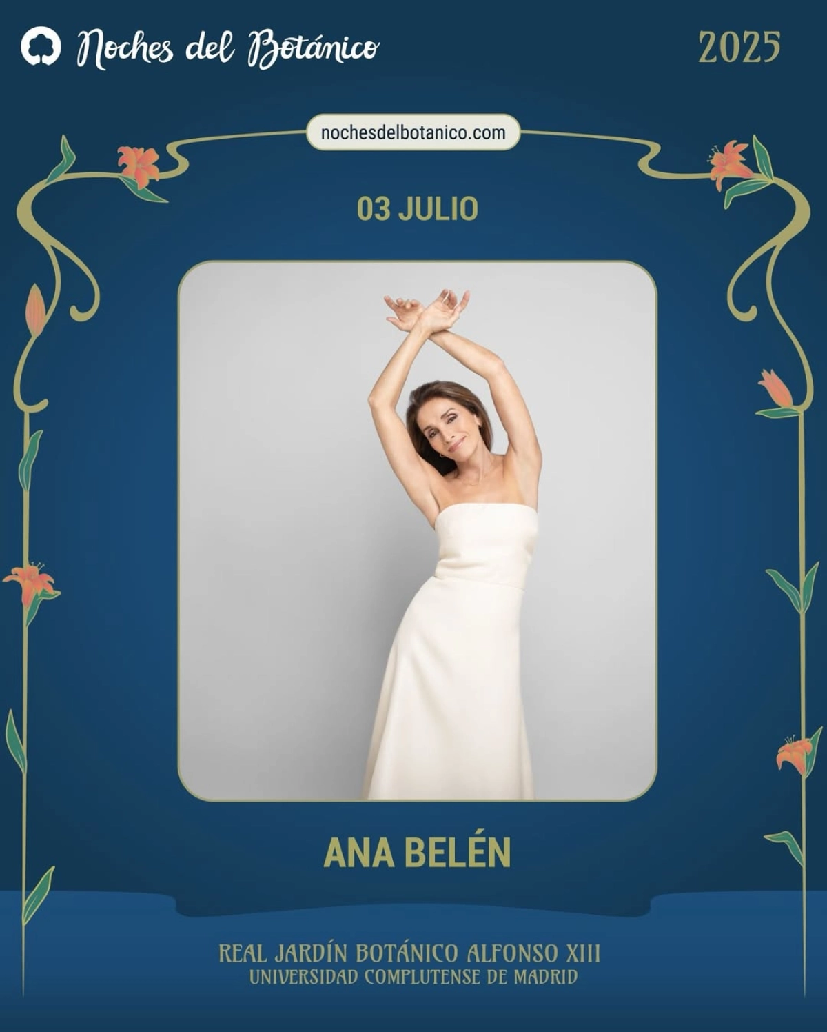 Ana Belen en Real Jardin Botanico Tickets