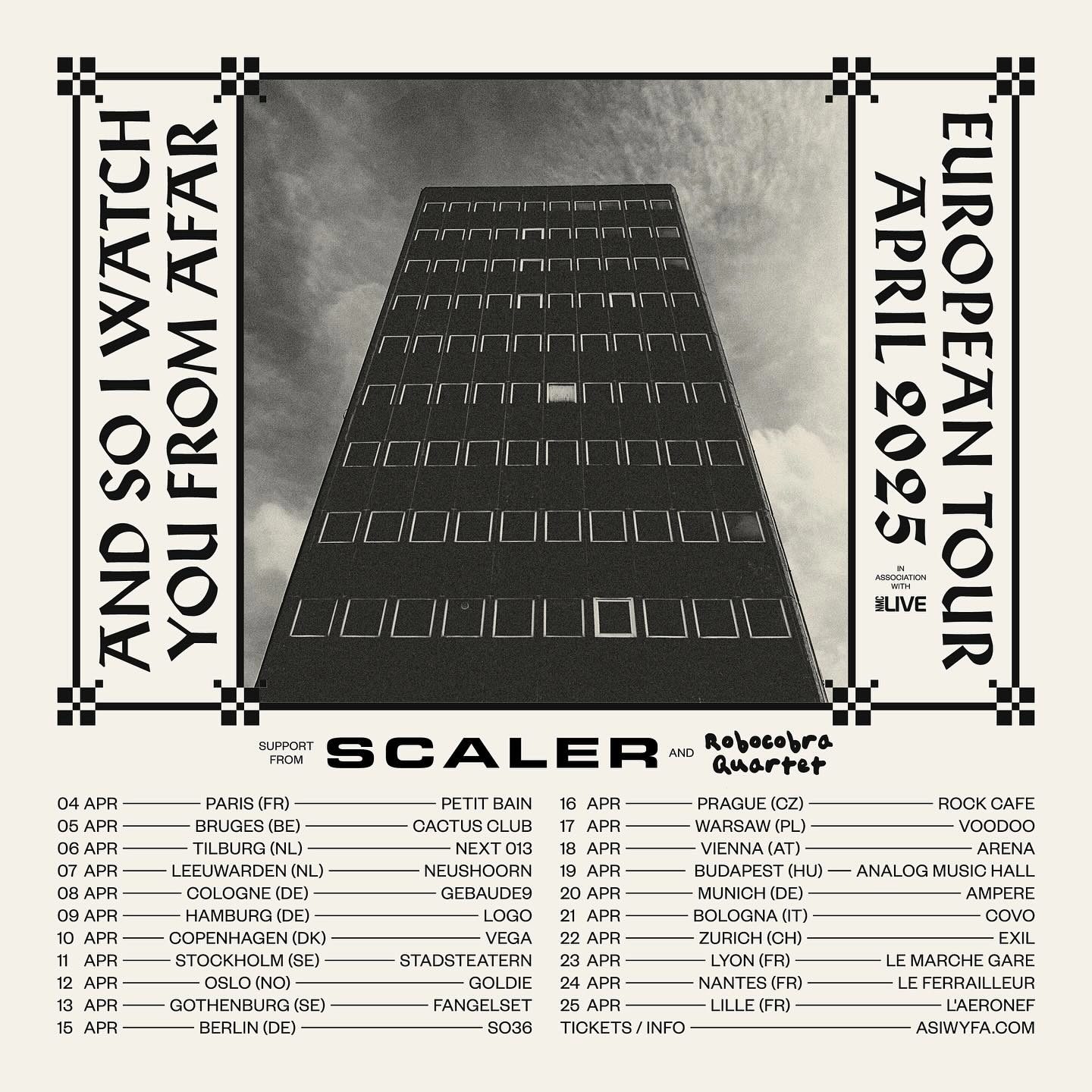 And So I Watch You From Afar at Exil Zurich Tickets