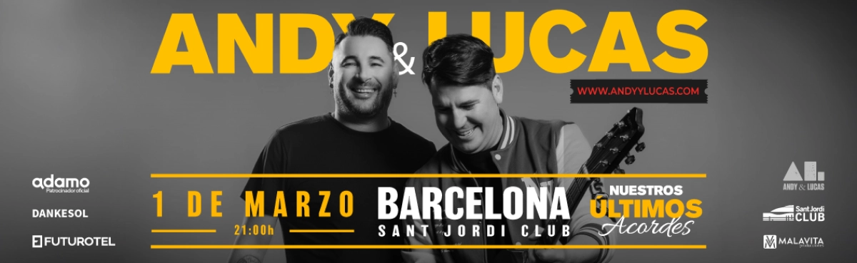 Andy Y Lucas in der Palau Sant Jordi Tickets