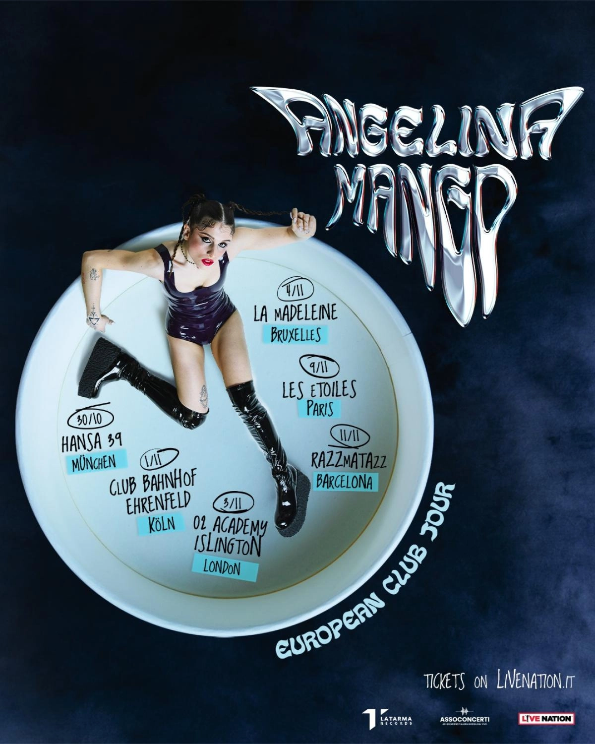 Angelina Mango at Feierwerk Tickets