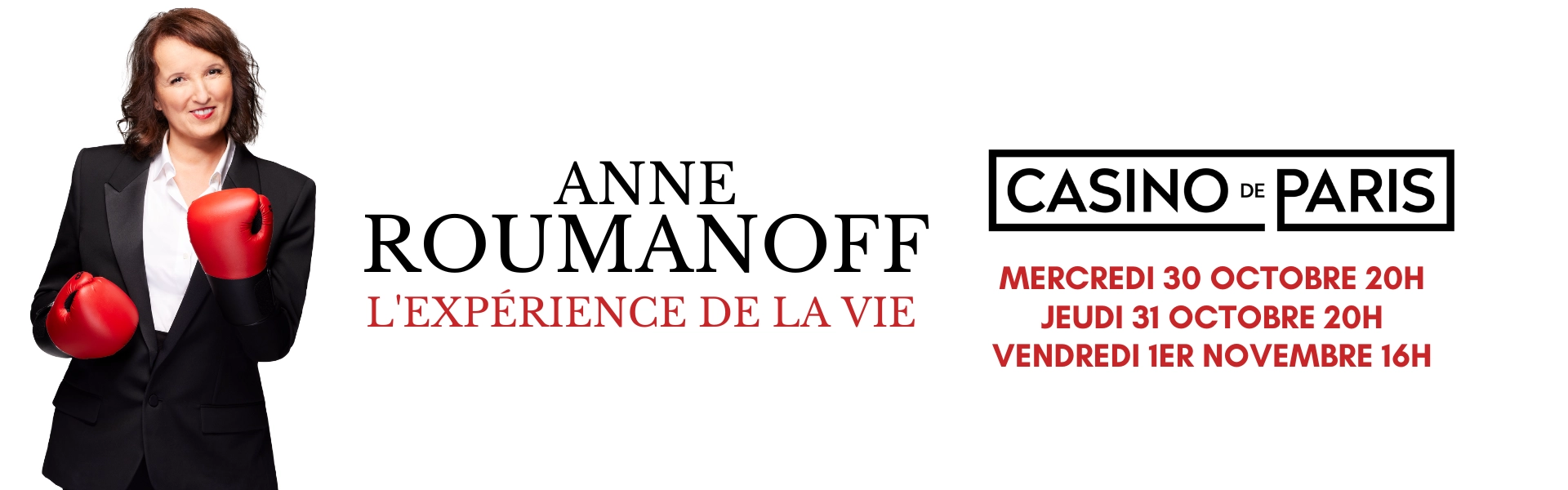 Anne Roumanoff al Casino de Paris Tickets