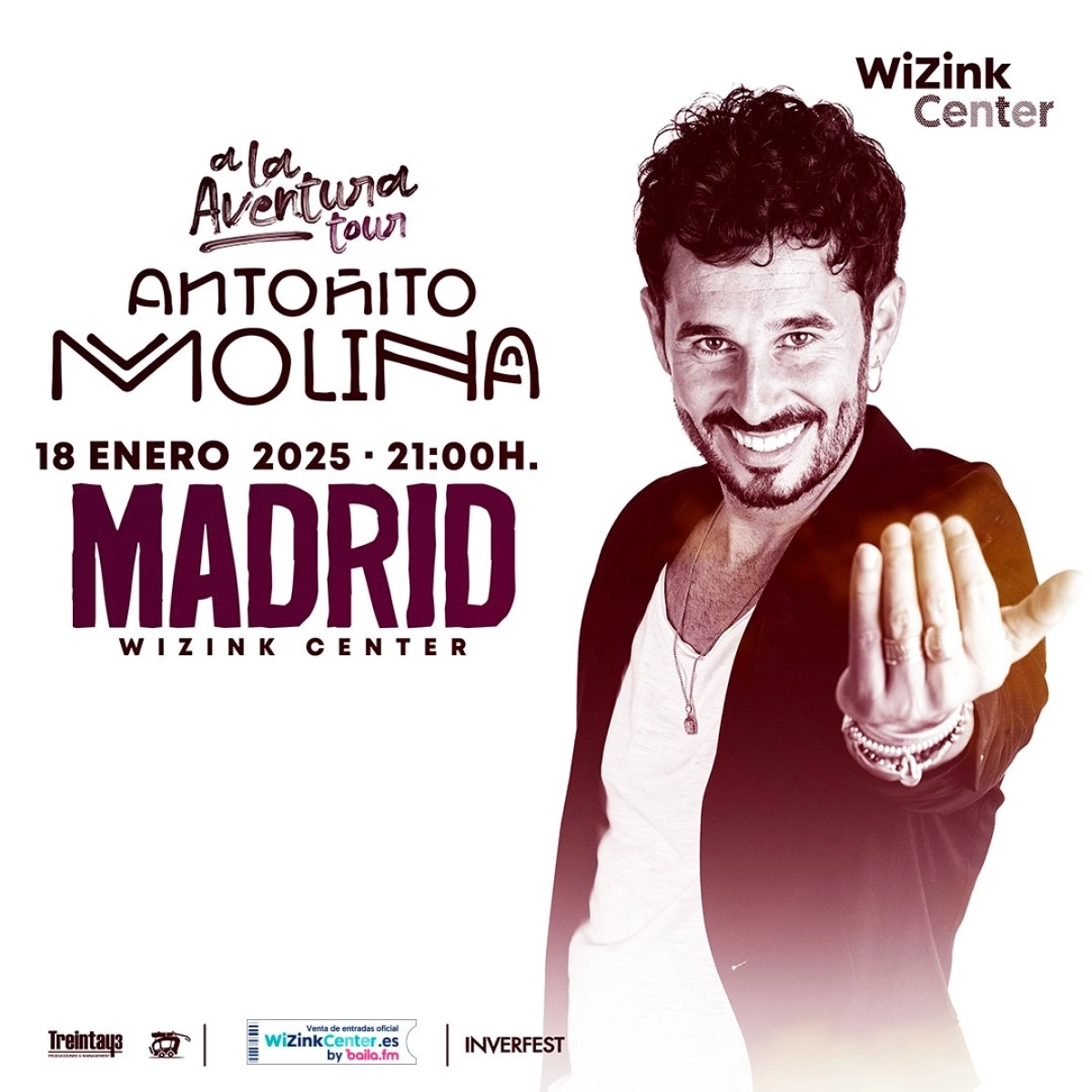 Antonito Molina at WiZink Center Tickets