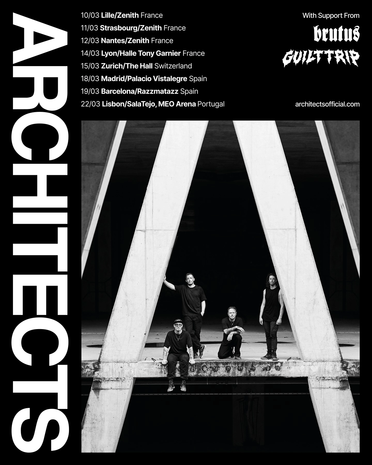 Architects in der Razzmatazz Tickets