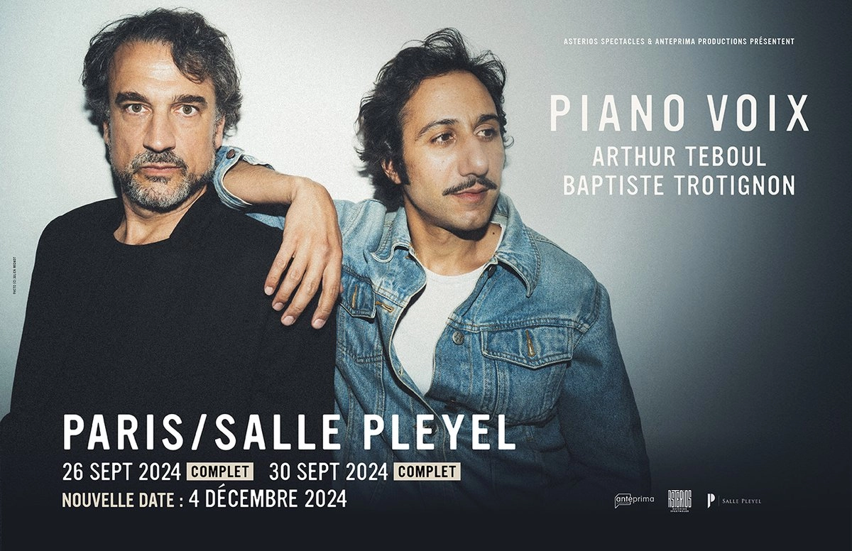 Arthur Teboul - Baptiste Trotignon al Salle Pleyel Tickets