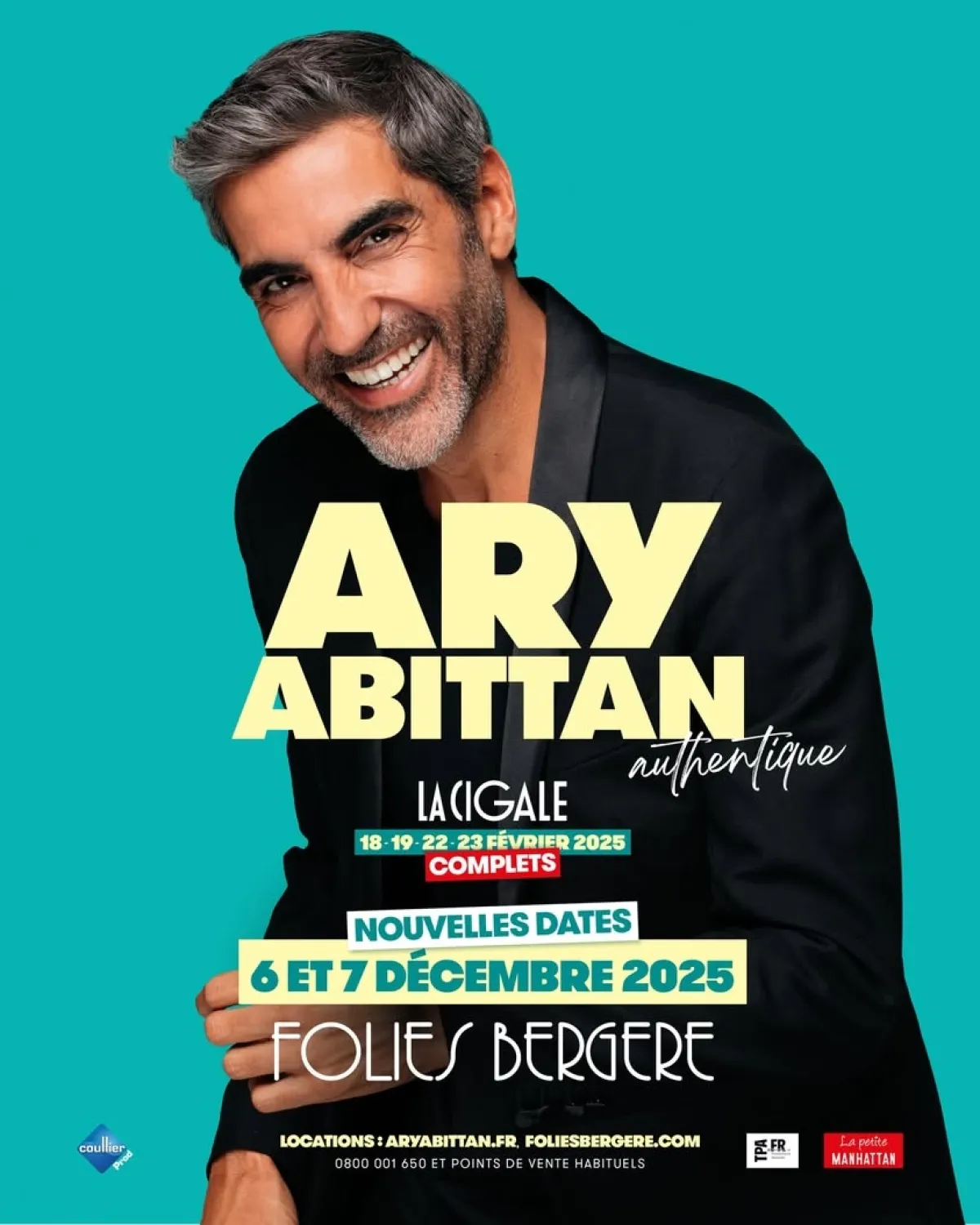 Ary Abittan en Folies Bergere Tickets