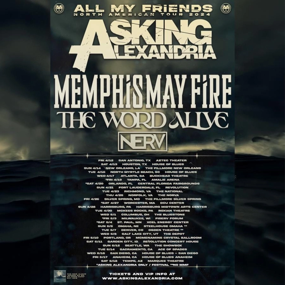 Asking Alexandria at House of Blues Las Vegas Tickets