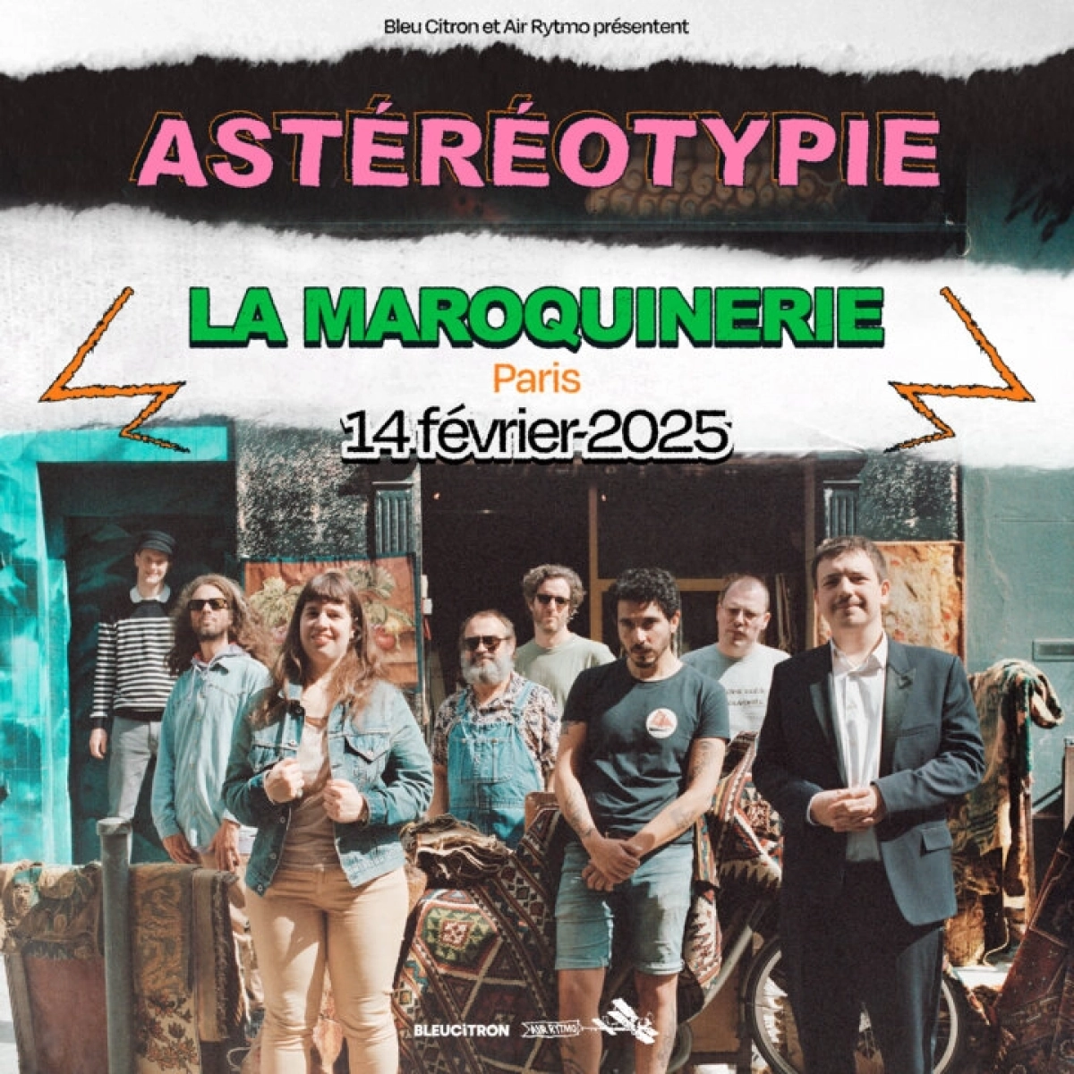 Astéréotypie al La Maroquinerie Tickets