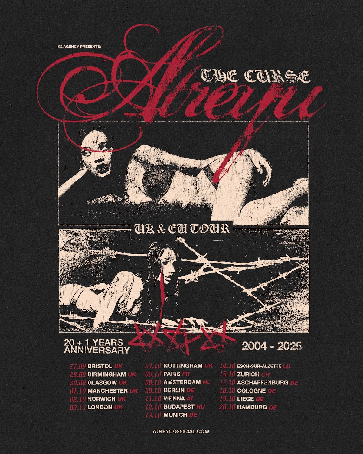 Atreyu at Columbia Theater Tickets