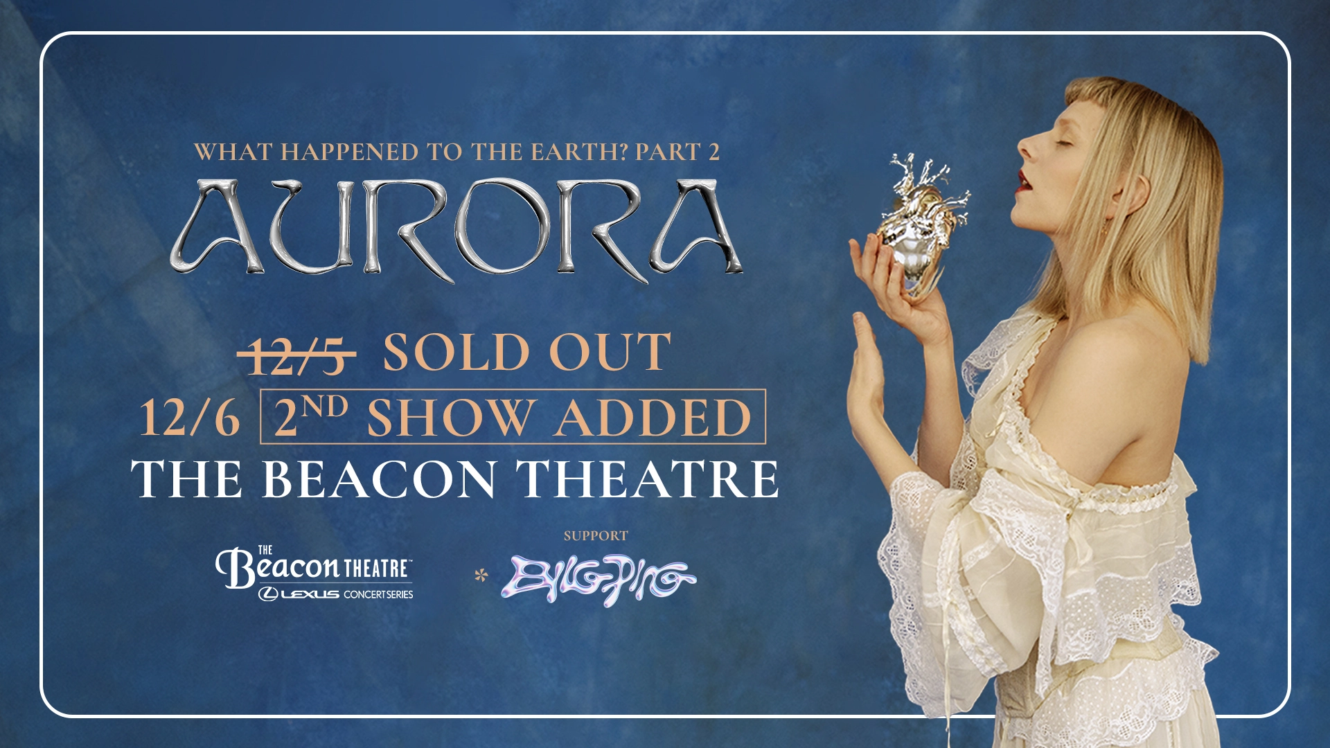 Aurora en Beacon Theatre Tickets