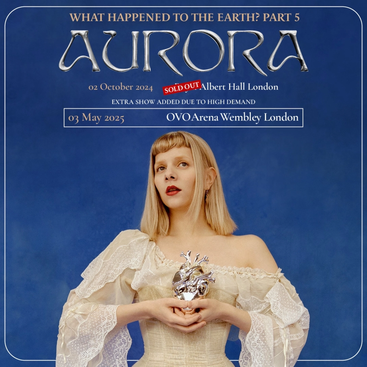 Aurora at OVO Arena Wembley Tickets