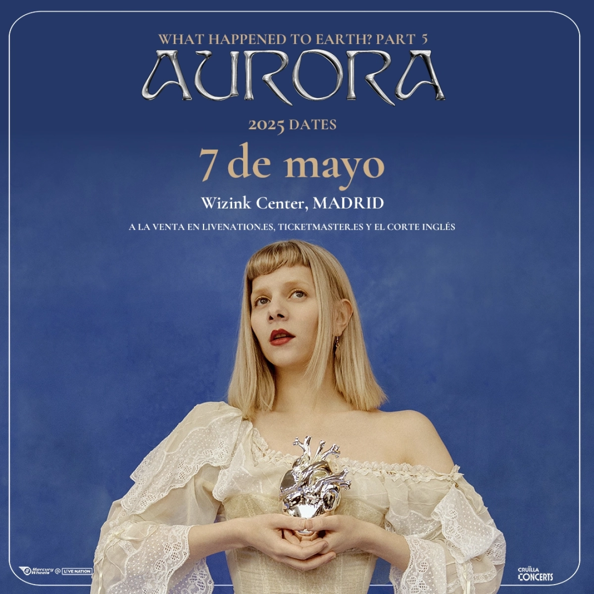 Billets Aurora (WiZink Center - Madrid)