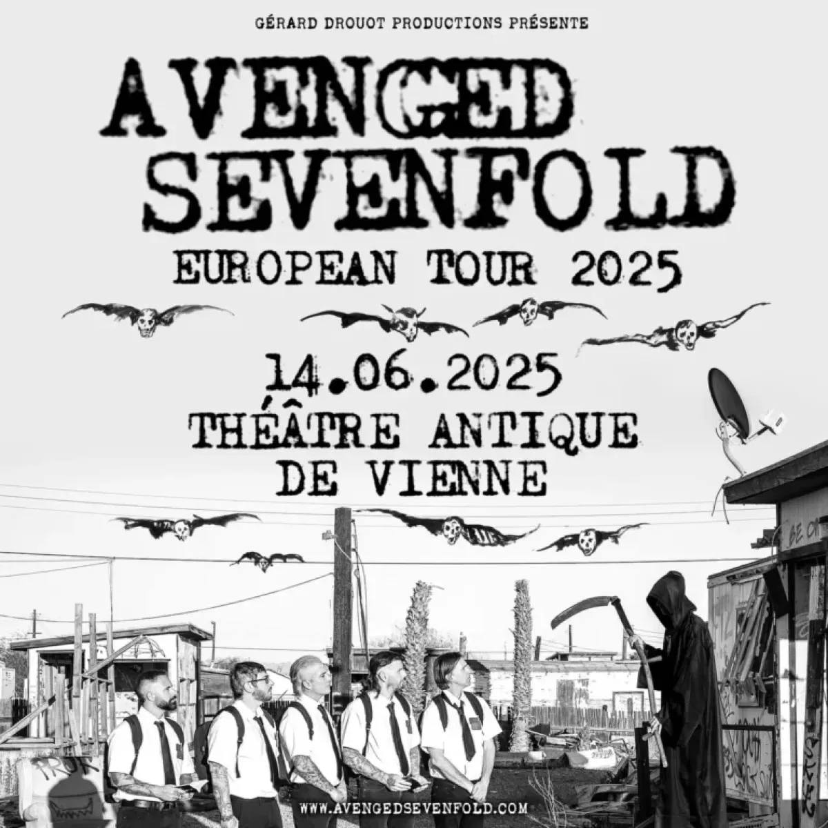 Billets Avenged Sevenfold (Theatre Antique Vienne - Vienne)