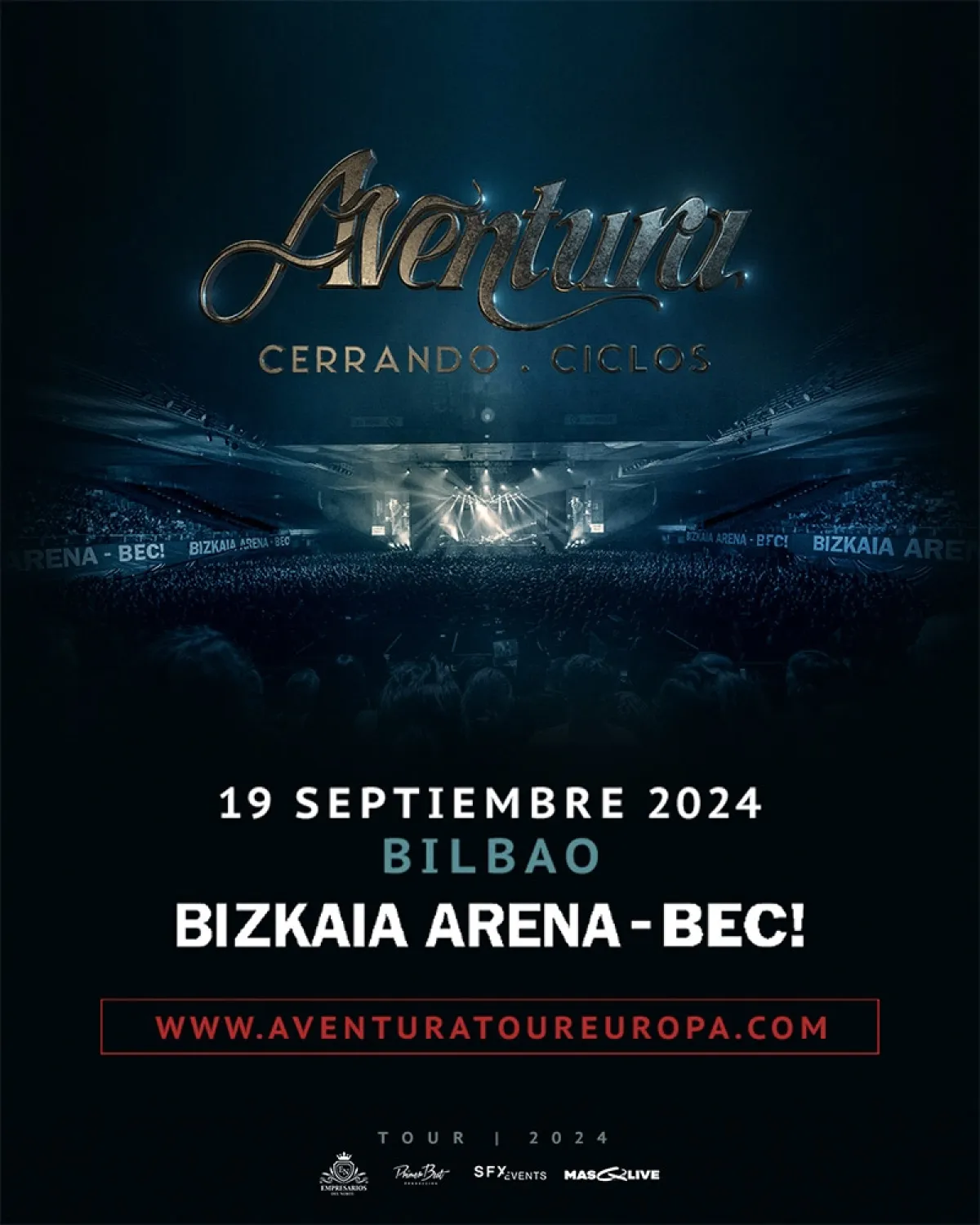 Billets Aventura (Bizkaia Arena - Barakaldo)