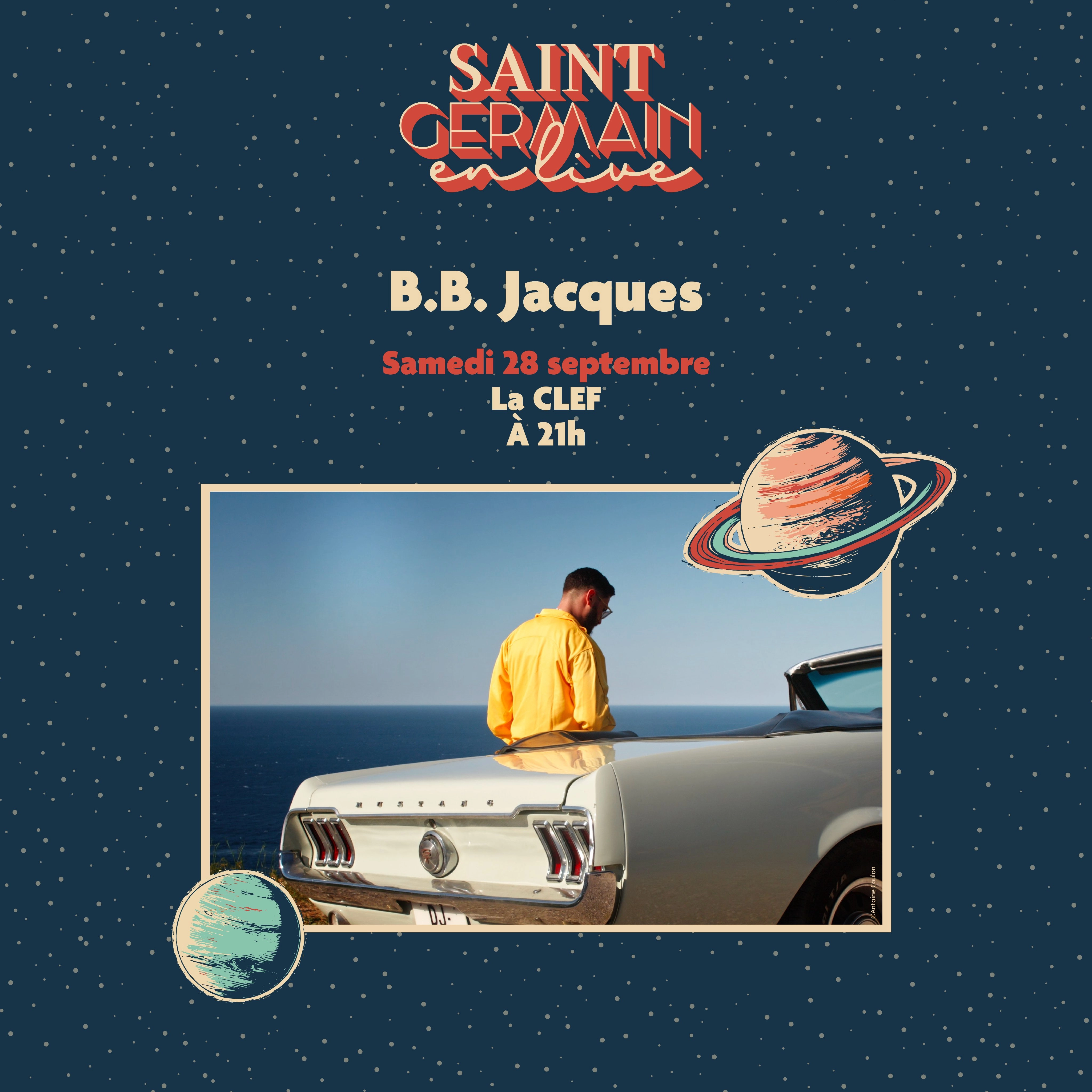 B.B Jacques at La CLEF Tickets