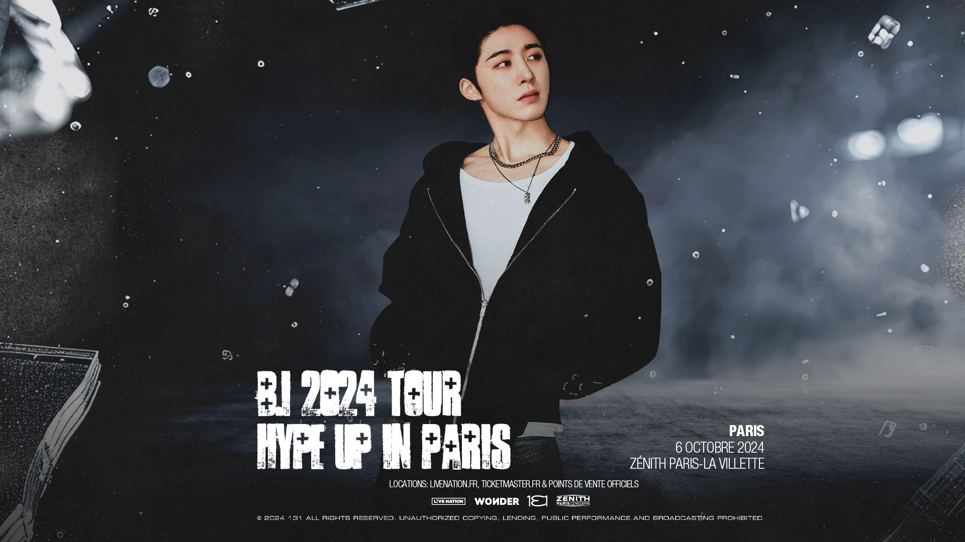 B.I at Zenith Paris Tickets