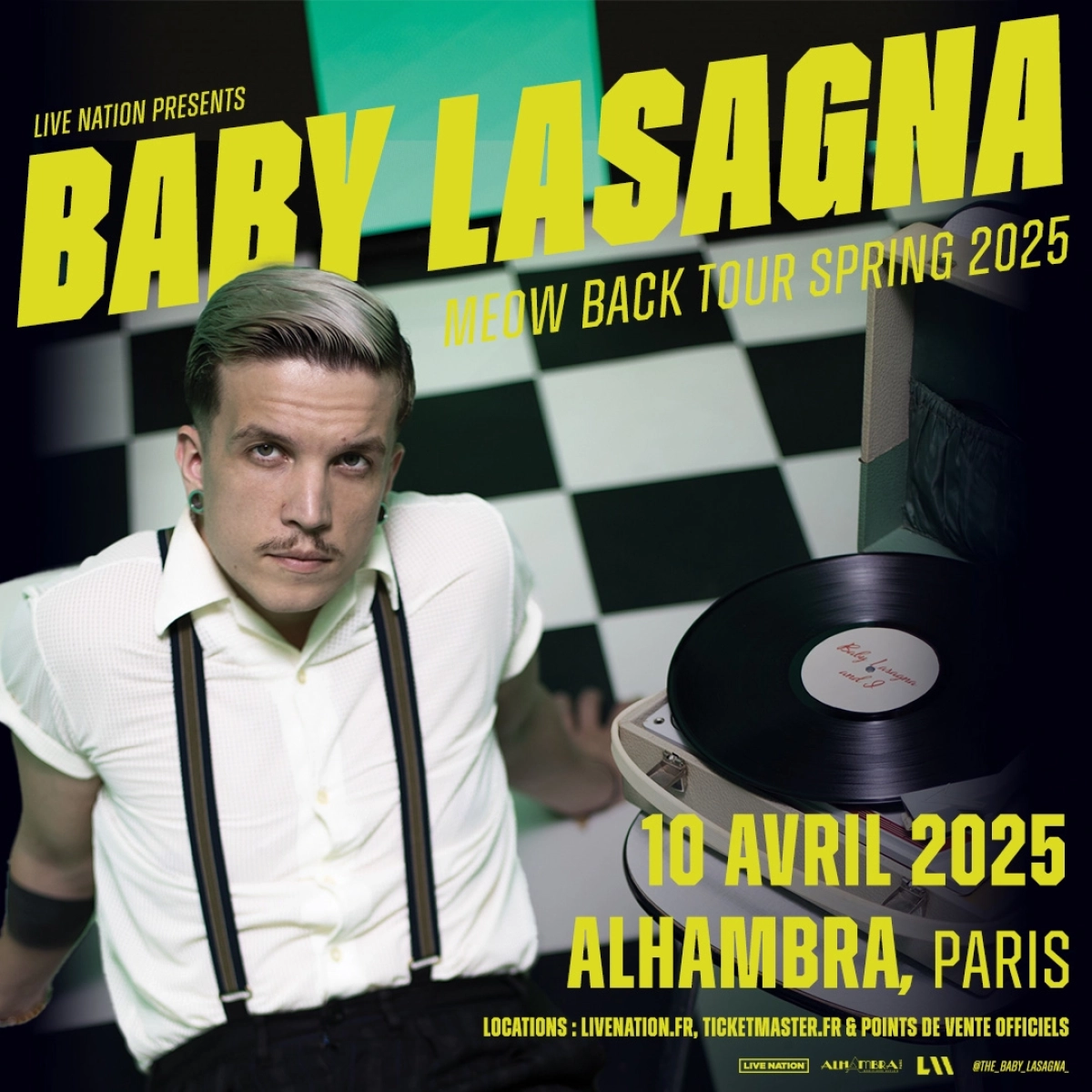 Baby Lasagna at Alhambra Tickets