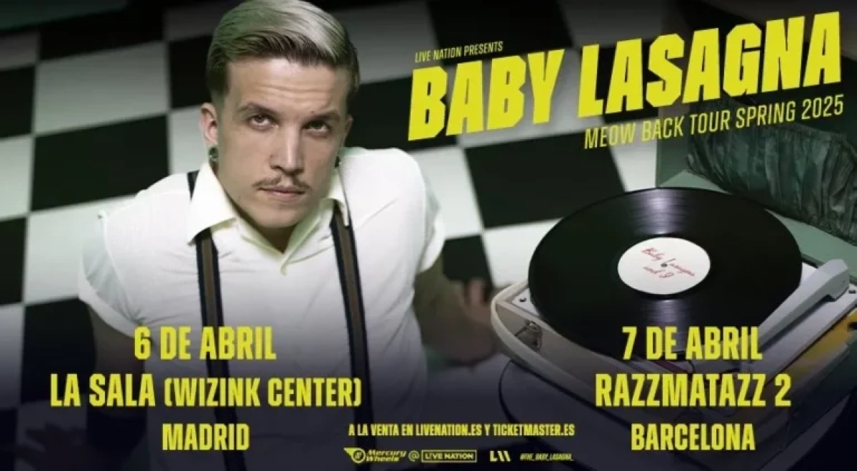 Baby Lasagna al WiZink Center Tickets