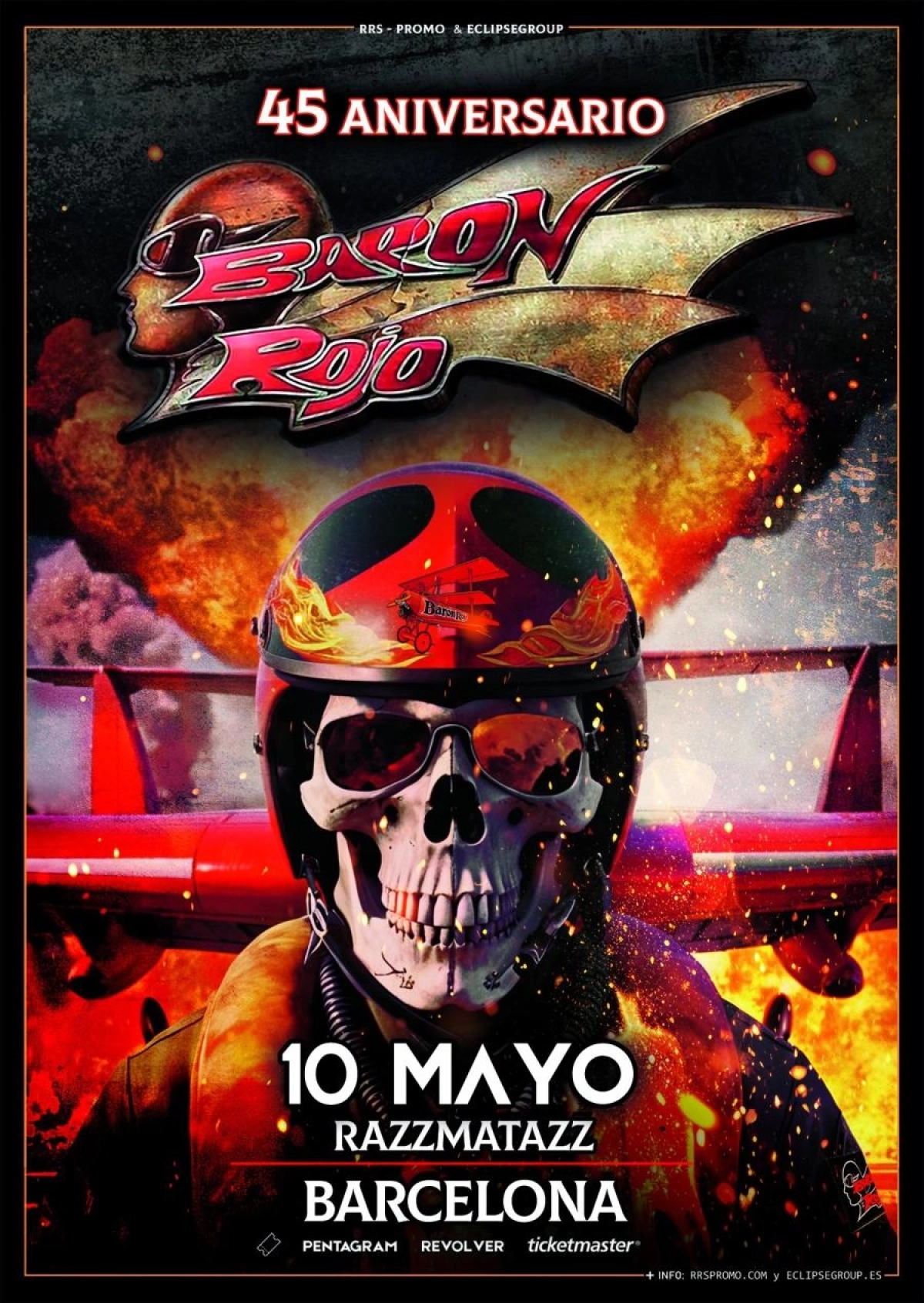 Baron Rojo en Razzmatazz Tickets