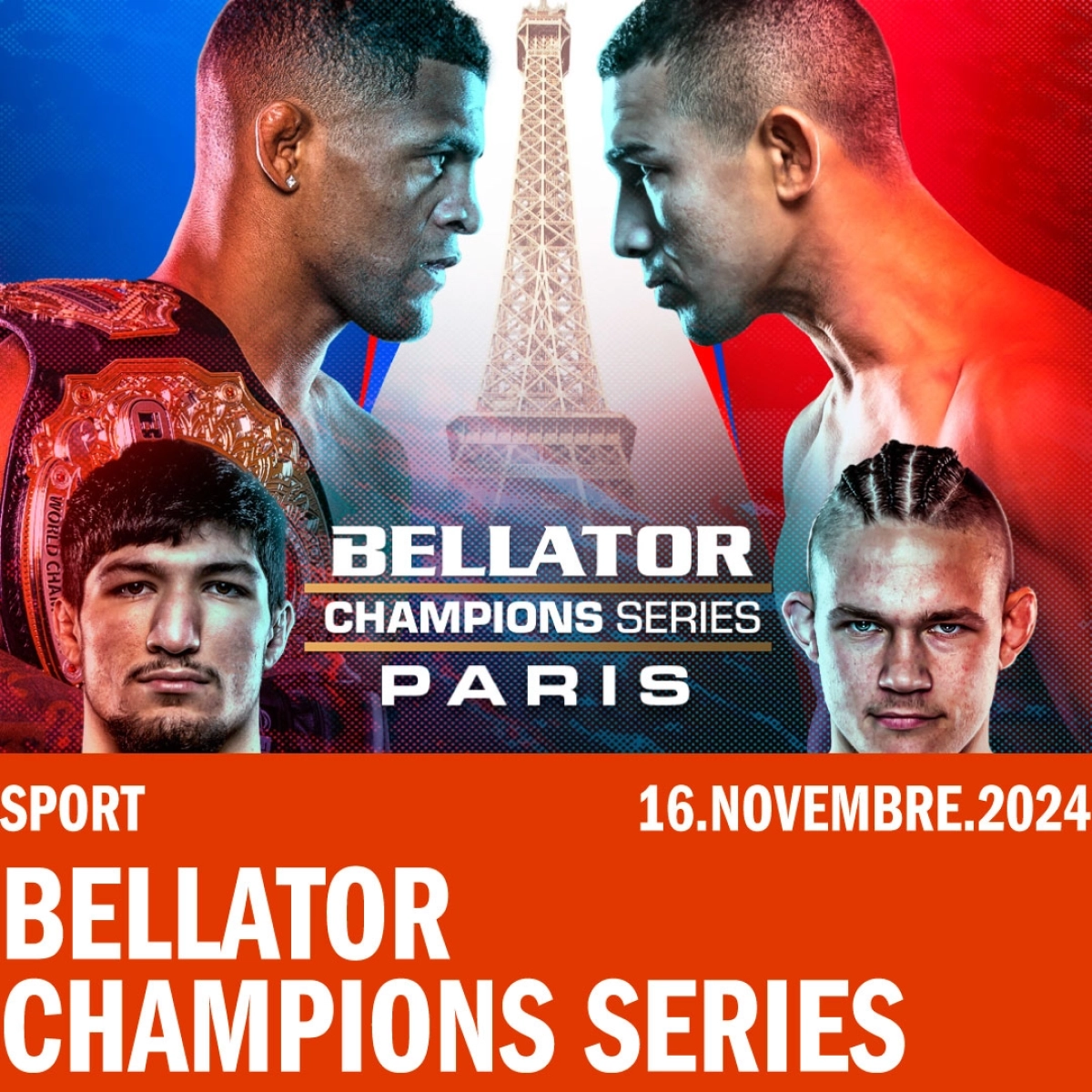 Bellator MMA (Adidas Arena - Paris) du 16 novembre 2024