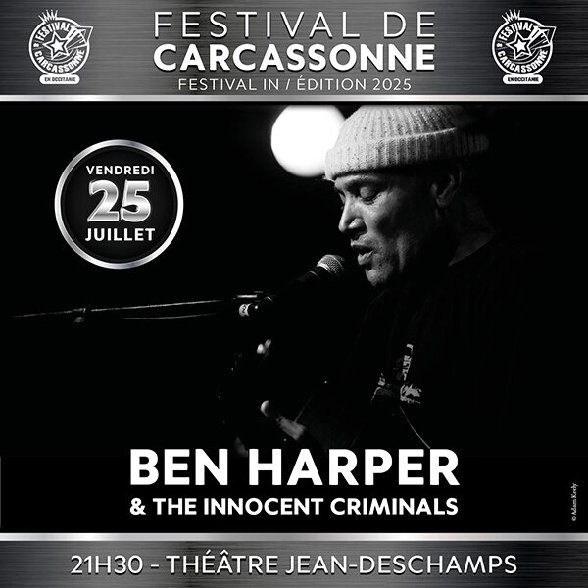 Ben Harper - The Innocent Criminals at Theatre Jean Deschamps Tickets