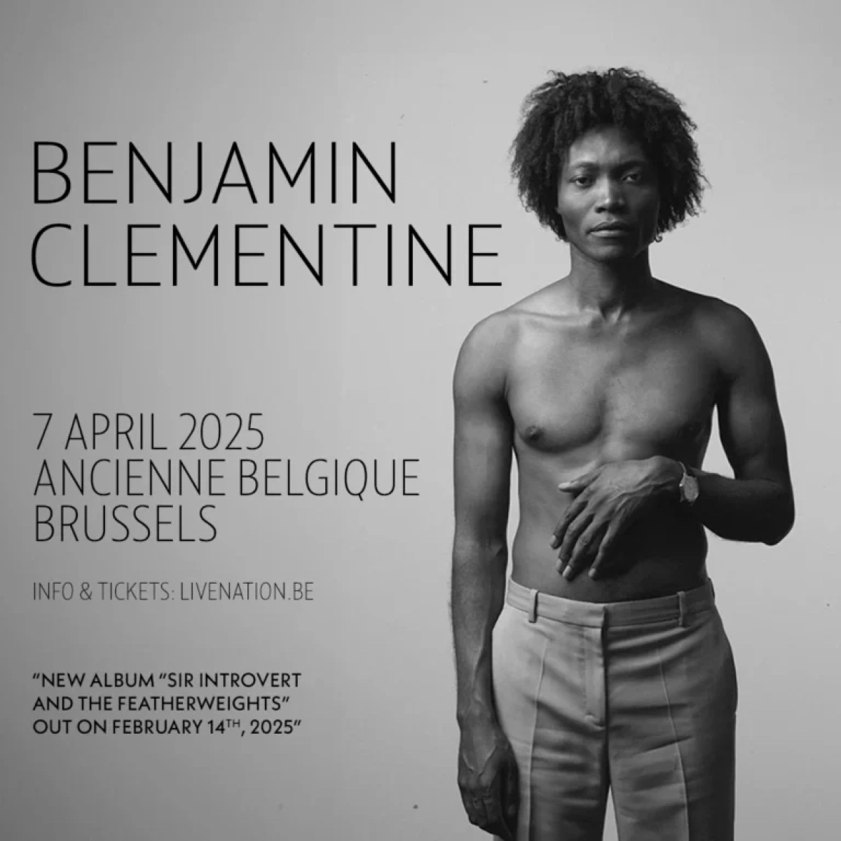 Benjamin Clementine in der Ancienne Belgique Tickets