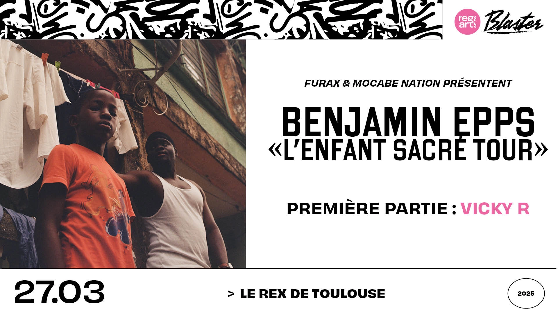 Benjamin Epps at Le Rex de Toulouse Tickets