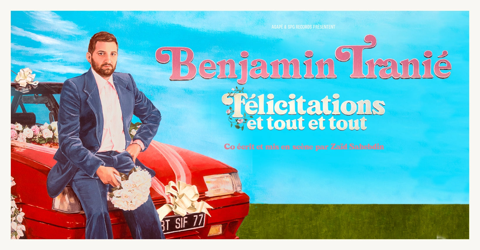 Benjamin Tranié en Olympia Tickets