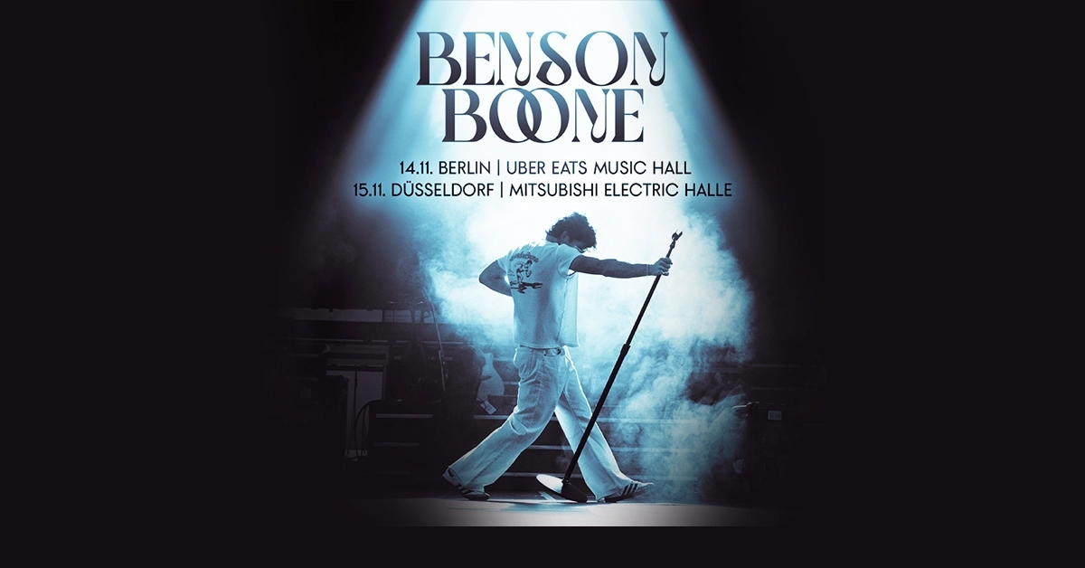 Benson Boone al Mitsubishi Electric Halle Tickets