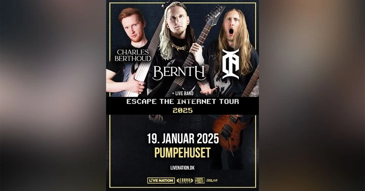 Bernth - Escape The Internet Tour - 2025 al Pumpehuset Tickets