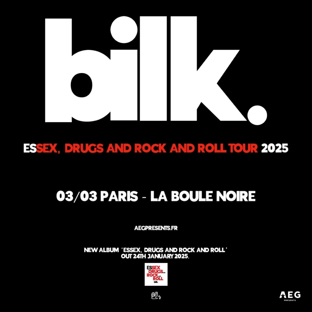 Bilk al La Boule Noire Tickets