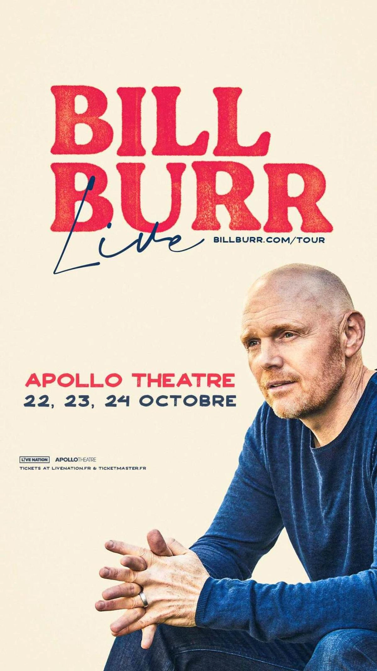 Bill Burr at Apollo Theatre Tickets