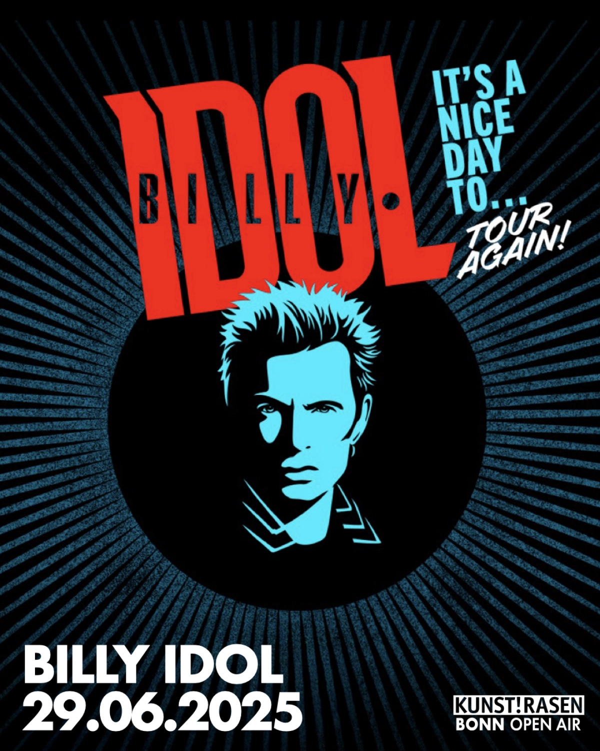 Billy Idol en Kunstrasen Bonn Tickets