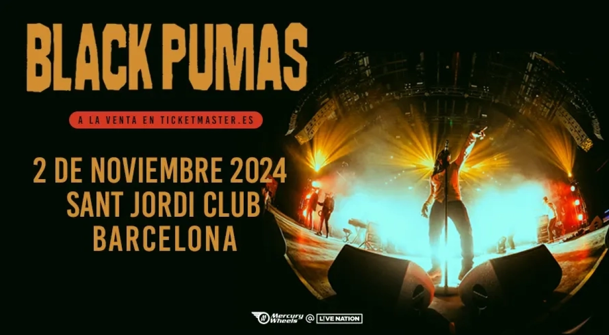 Black Pumas at Palau Sant Jordi Tickets