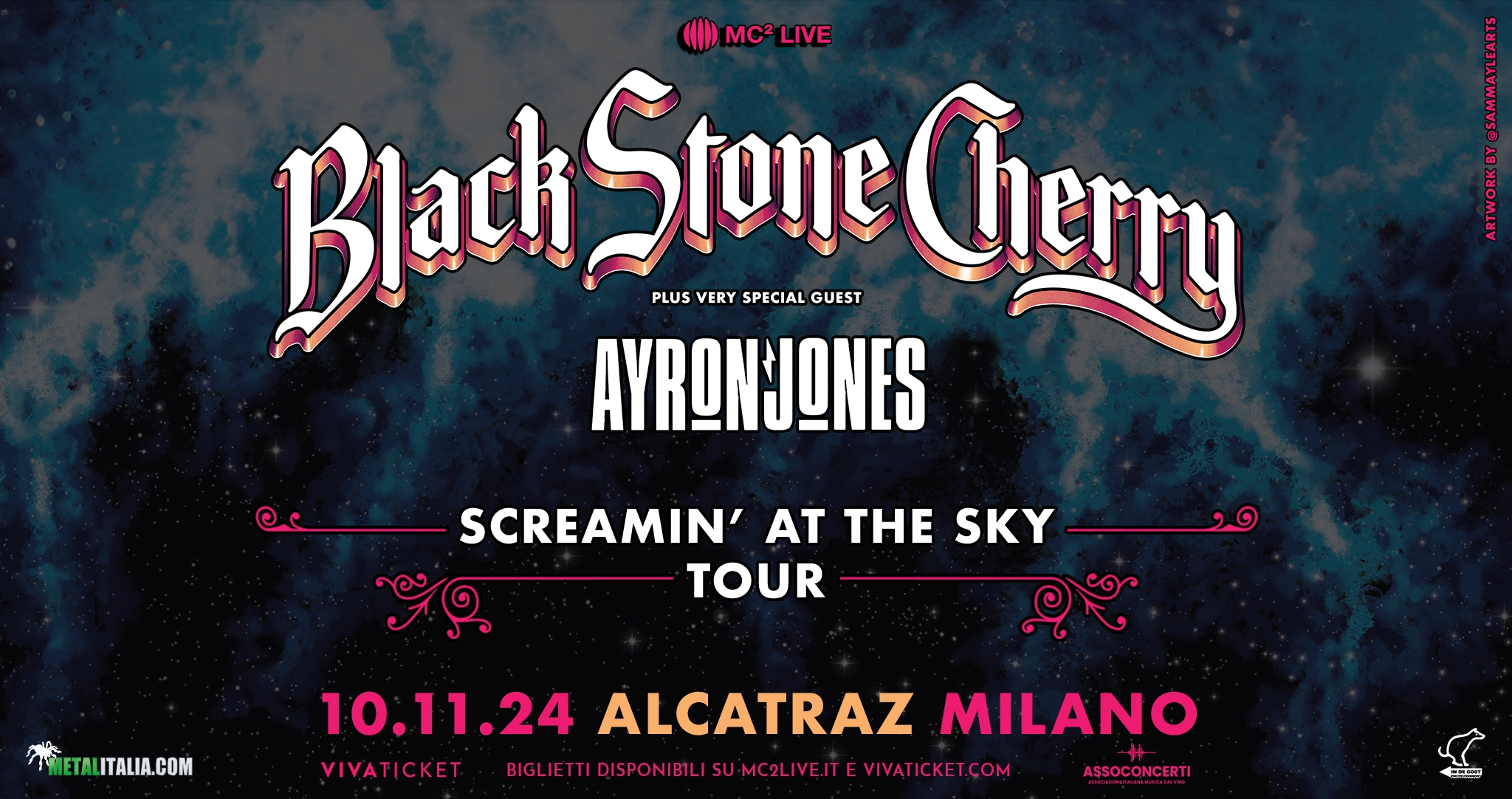 Billets Black Stone Cherry (Alcatraz Milan - Milan)