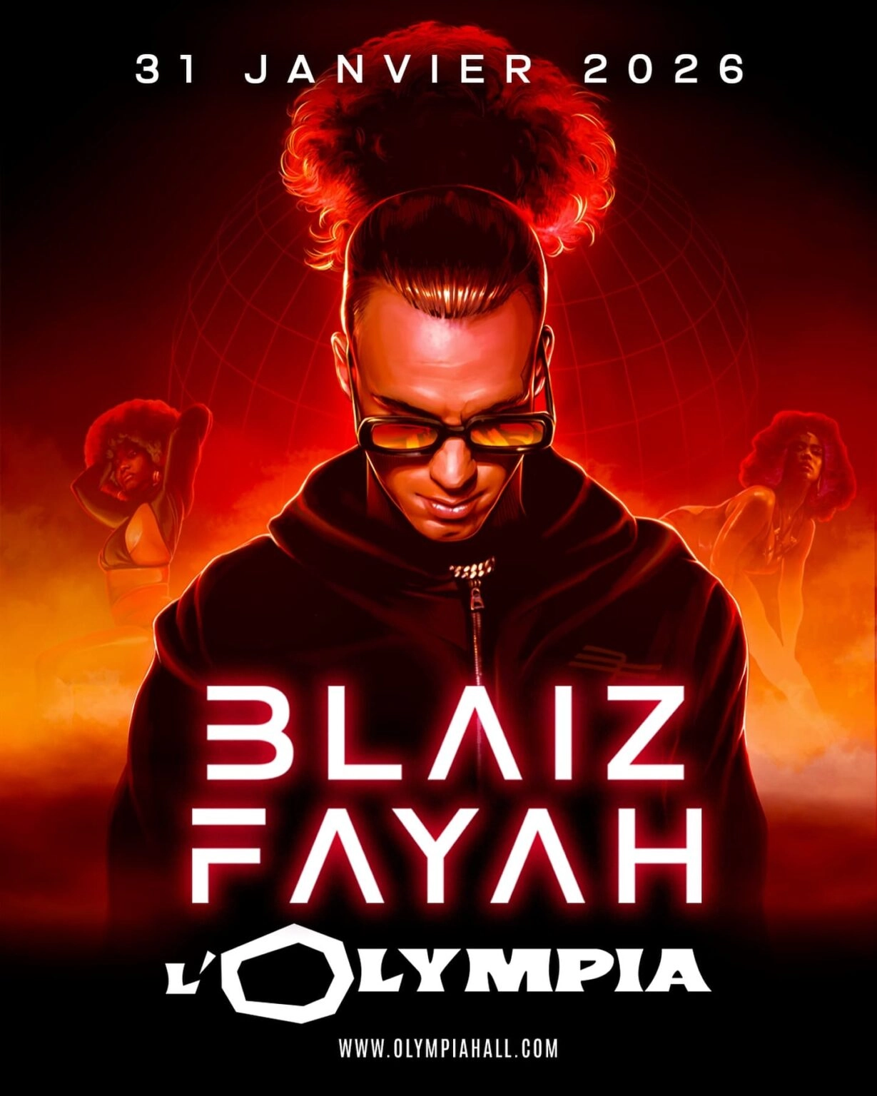 Blaiz Fayah en Olympia Tickets