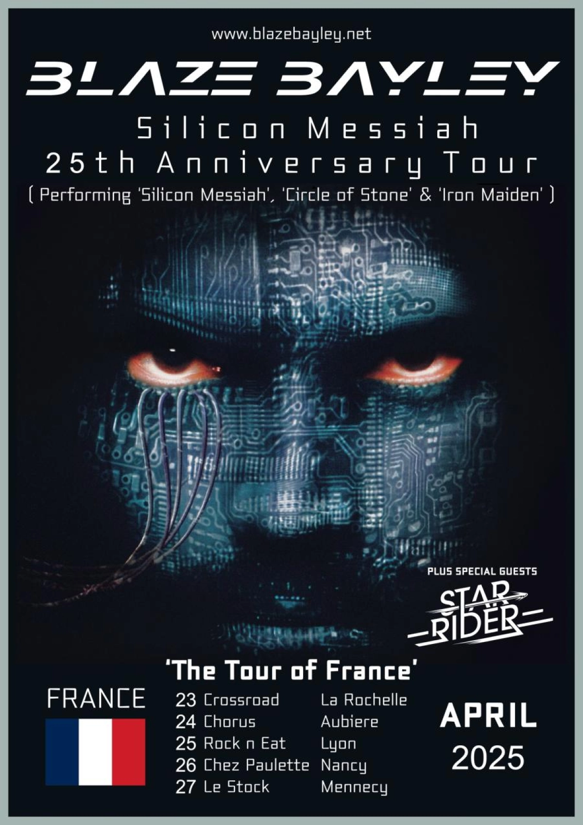 Blaze Bayley at Crossroad Tickets