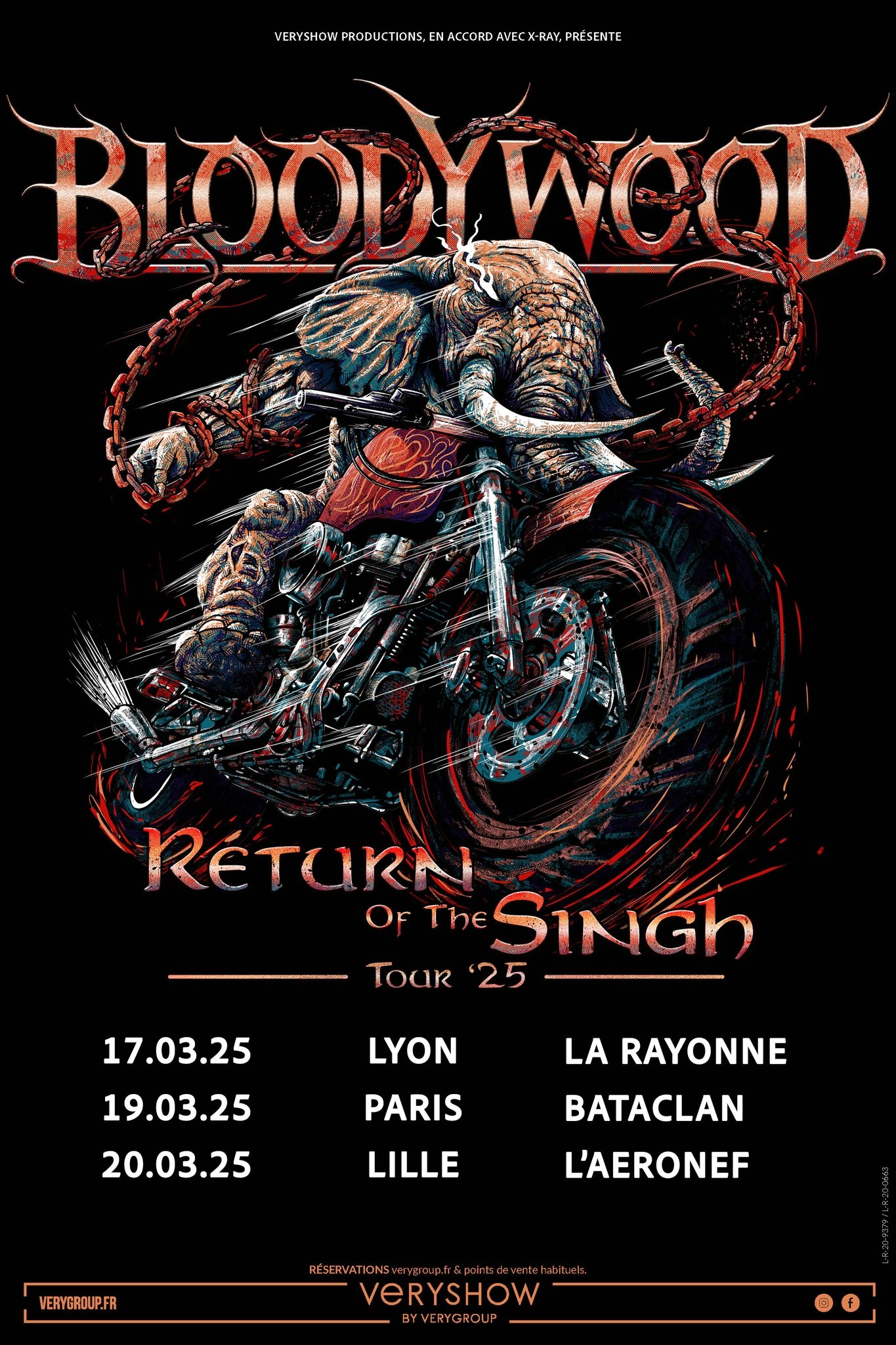 Billets Bloodywood (Bataclan - Paris)