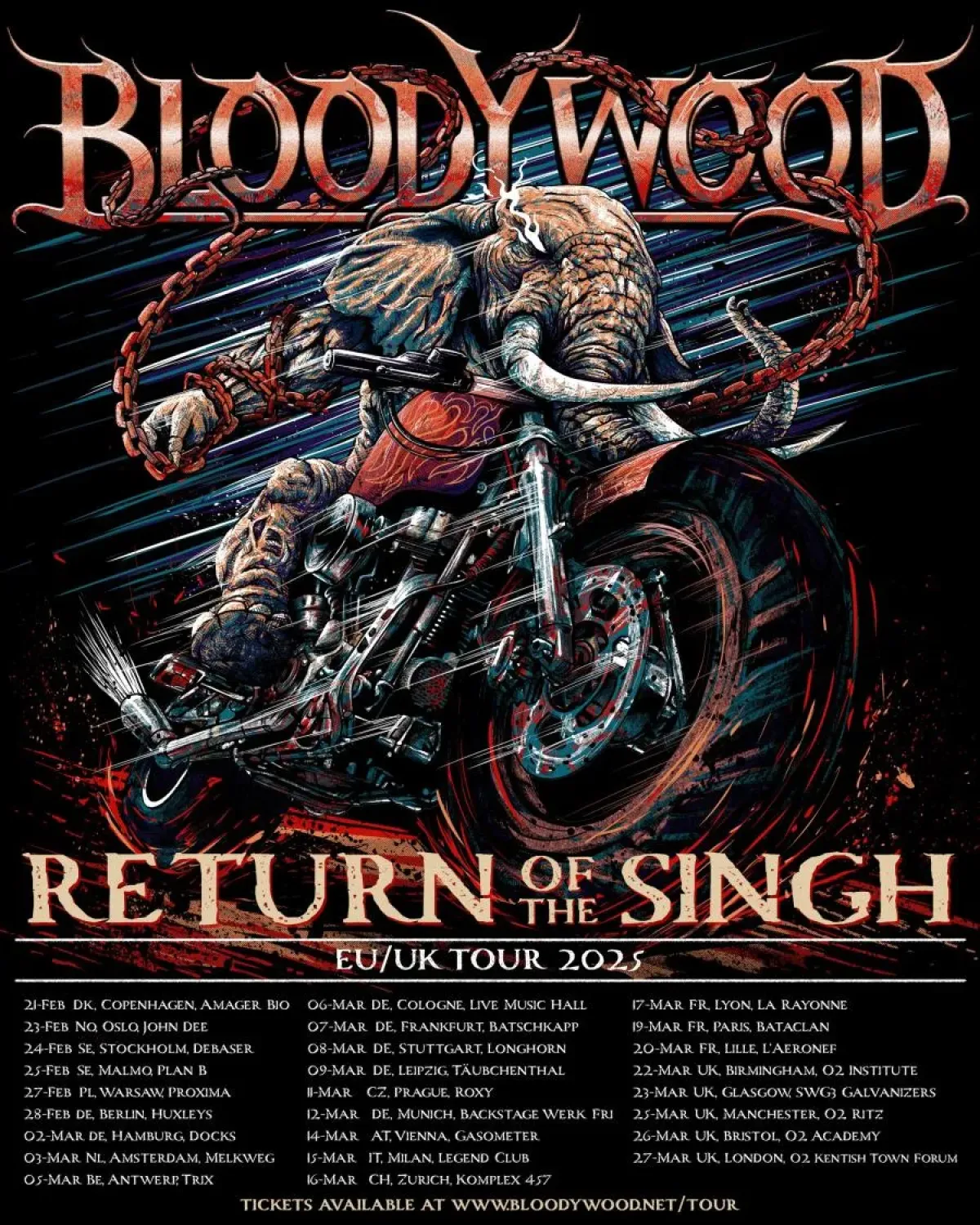 Bloodywood in der Batschkapp Tickets