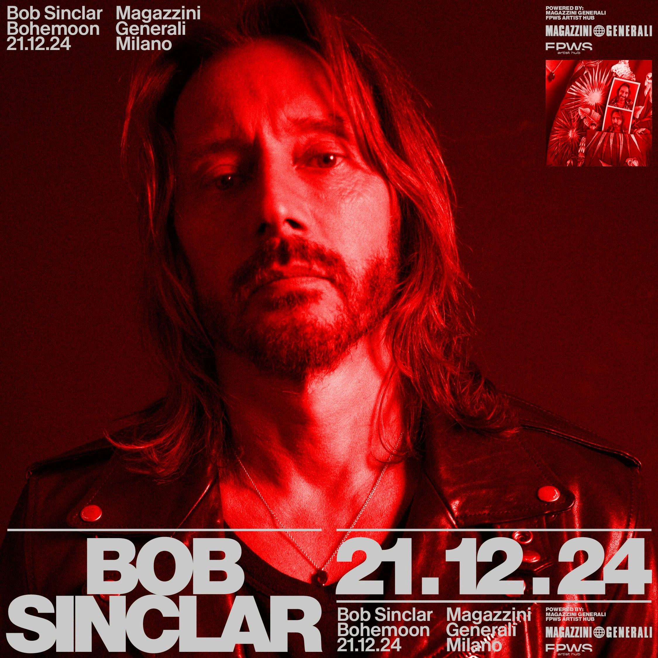 Bob Sinclar al Magazzini Generali Tickets