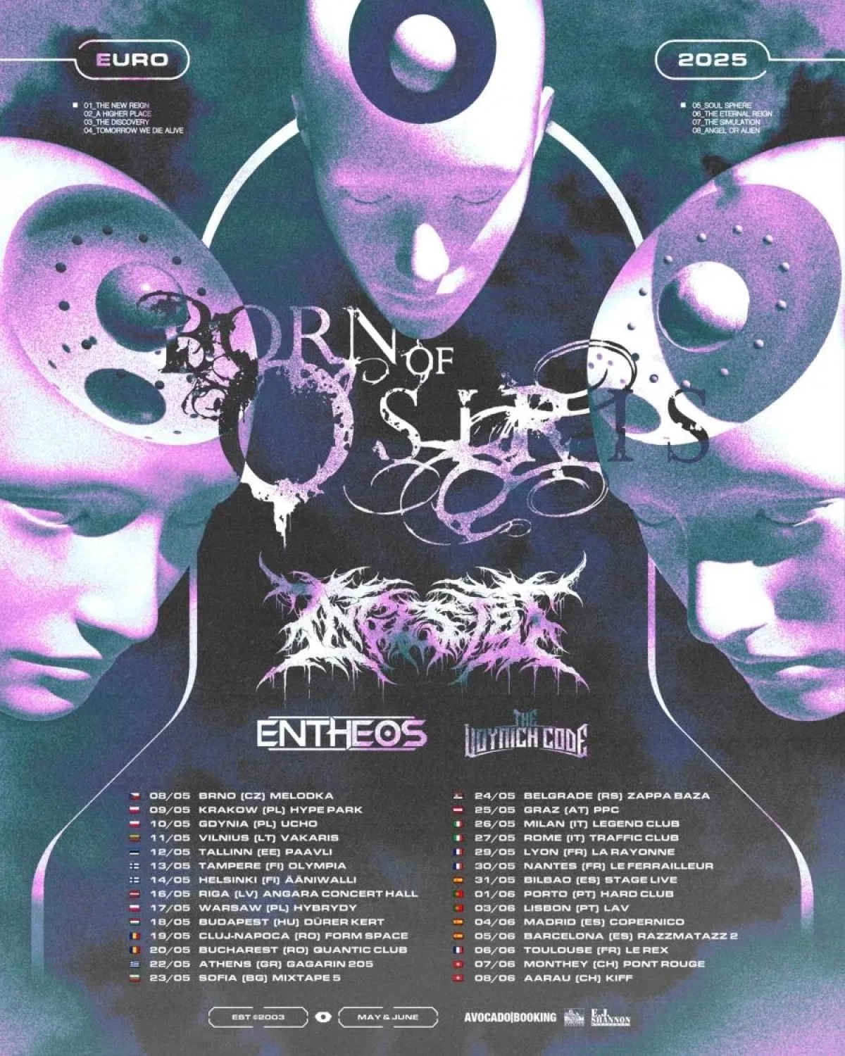 Born of Osiris en La Rayonne Tickets