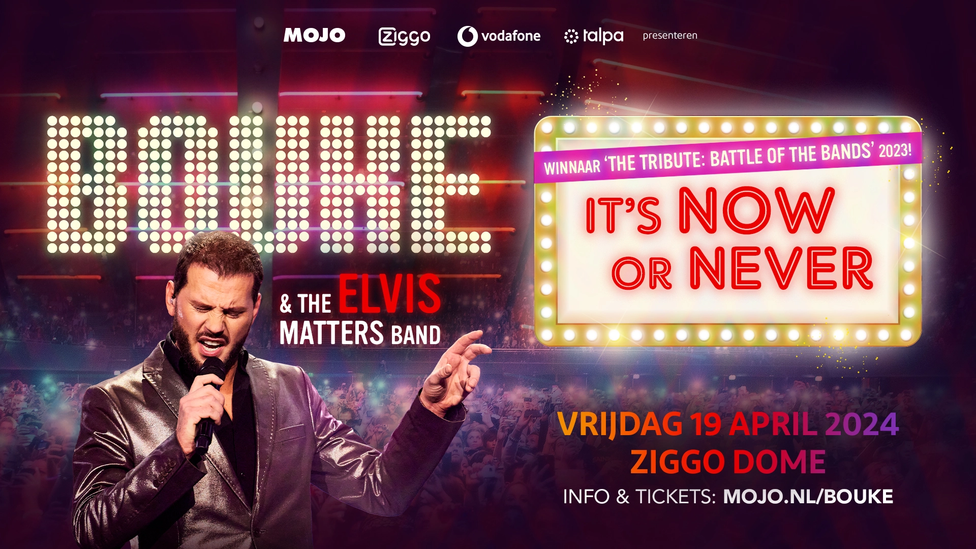 Bouke al Ziggo Dome Tickets